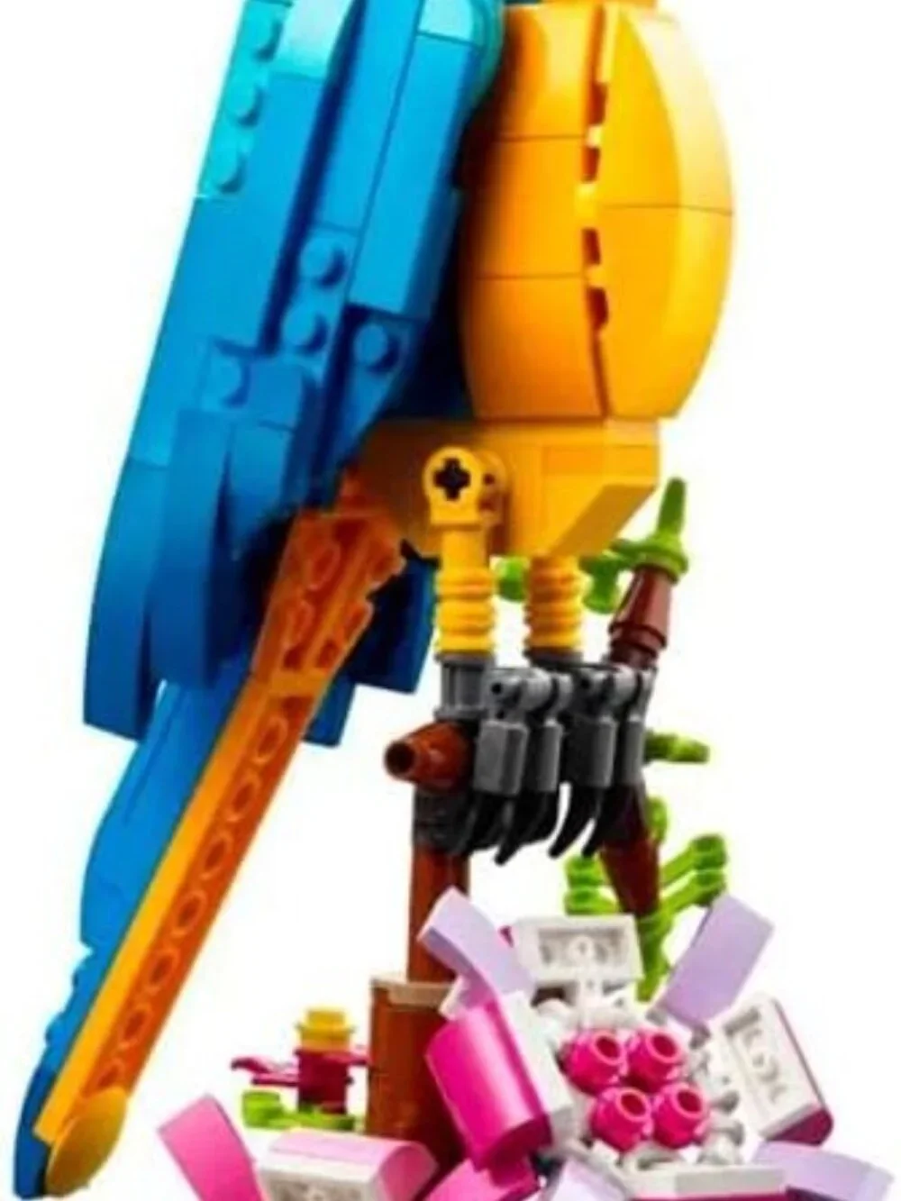 Lego Creator 3in1 Exotic Parrot Macaw Fish Frog Lego Set 253 Pieces CHRISTMAS Ma